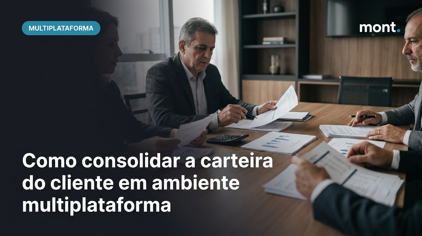 Como consolidar a carteira do cliente em ambiente multiplataforma